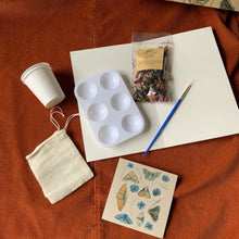 Load image into Gallery viewer, Paint With Coffee and Tea | Art Kit with Video Lesson