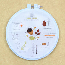 Load image into Gallery viewer, Embroidery Stitch Sampler | Autumn