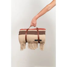 Load image into Gallery viewer, Leather Blanket Roll Strap