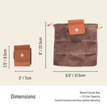 Load image into Gallery viewer, Foraging Gathering Bag