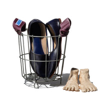 Load image into Gallery viewer, Belt Handle Round Basket