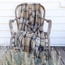 Load image into Gallery viewer, Recycled Wool Scottish Tartan Blanket | Cabin