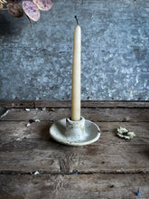 Load image into Gallery viewer, Speckled Candle Stick Holder

