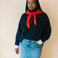 Load image into Gallery viewer, Merino Triangle Scarf | Red