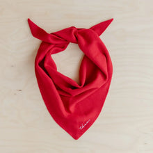 Load image into Gallery viewer, Merino Triangle Scarf | Red