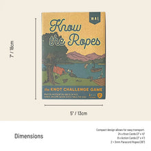 Load image into Gallery viewer, "Know The Ropes" Knot Challenge Game