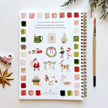 Load image into Gallery viewer, Watercolour Workbook | Christmas