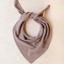 Load image into Gallery viewer, Merino Triangle Scarf | Coffee
