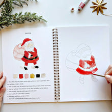 Load image into Gallery viewer, Watercolour Workbook | Christmas