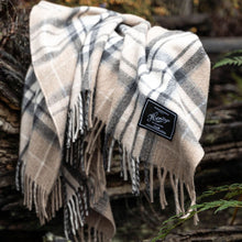 Load image into Gallery viewer, Recycled Wool Scottish Tartan Blanket | Cabin