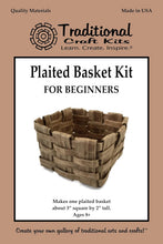 Load image into Gallery viewer, Plaited Basket Kit | Beginner
