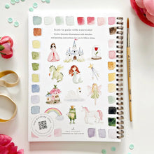 Load image into Gallery viewer, Watercolour Workbook | Fairytale