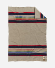 Load image into Gallery viewer, National Park Throw with Leather Carrier | Yellowstone