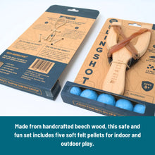 Load image into Gallery viewer, Slingshot + Felt Pellets