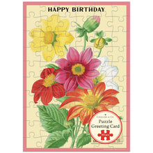 Load image into Gallery viewer, Language of Flowers Puzzle Greeting Card | 60 Pieces