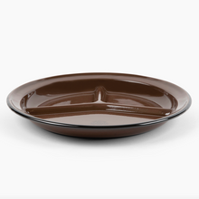 Load image into Gallery viewer, Divided Camp Plate Set of 2 | Brown