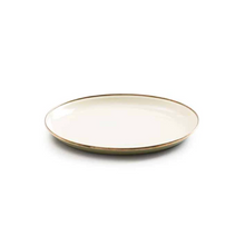Load image into Gallery viewer, Enamel Deep Plates Set of 2 | 2 Tone Olive Drab