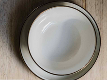 Load image into Gallery viewer, Enamel Bowl Set of 2 | 2 Tone Olive Drab