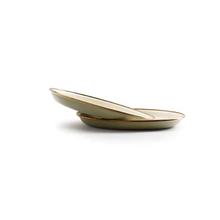 Load image into Gallery viewer, Side Plates Set of 2 | 2 Tone Olive Drab