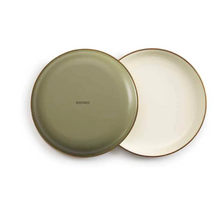 Load image into Gallery viewer, Side Plates Set of 2 | 2 Tone Olive Drab