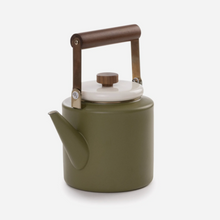 Load image into Gallery viewer, Enamel Teapot | Olive Drab