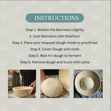 Load image into Gallery viewer, Round Banneton with Liner