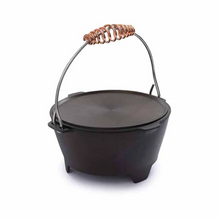 Load image into Gallery viewer, Polished Dutch Oven 4 Qt Cast Iron
