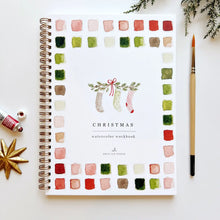Load image into Gallery viewer, Watercolour Workbook | Christmas