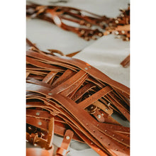 Load image into Gallery viewer, Leather Blanket Roll Strap