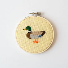 Load image into Gallery viewer, Duck Cross Stitch Kit