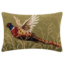 Load image into Gallery viewer, Pheasant Hook Wool Pillow
