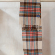 Load image into Gallery viewer, Lambswool Scarf | Stewart Dress Antique Tartan
