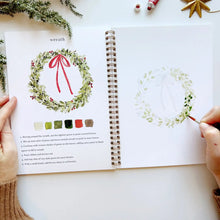 Load image into Gallery viewer, Watercolour Workbook | Christmas