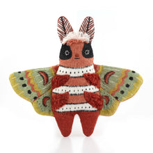 Load image into Gallery viewer, Moth Embroidered Doll Kit