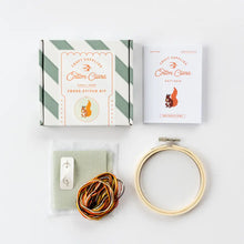 Load image into Gallery viewer, Squirrel Cross Stitch Kit