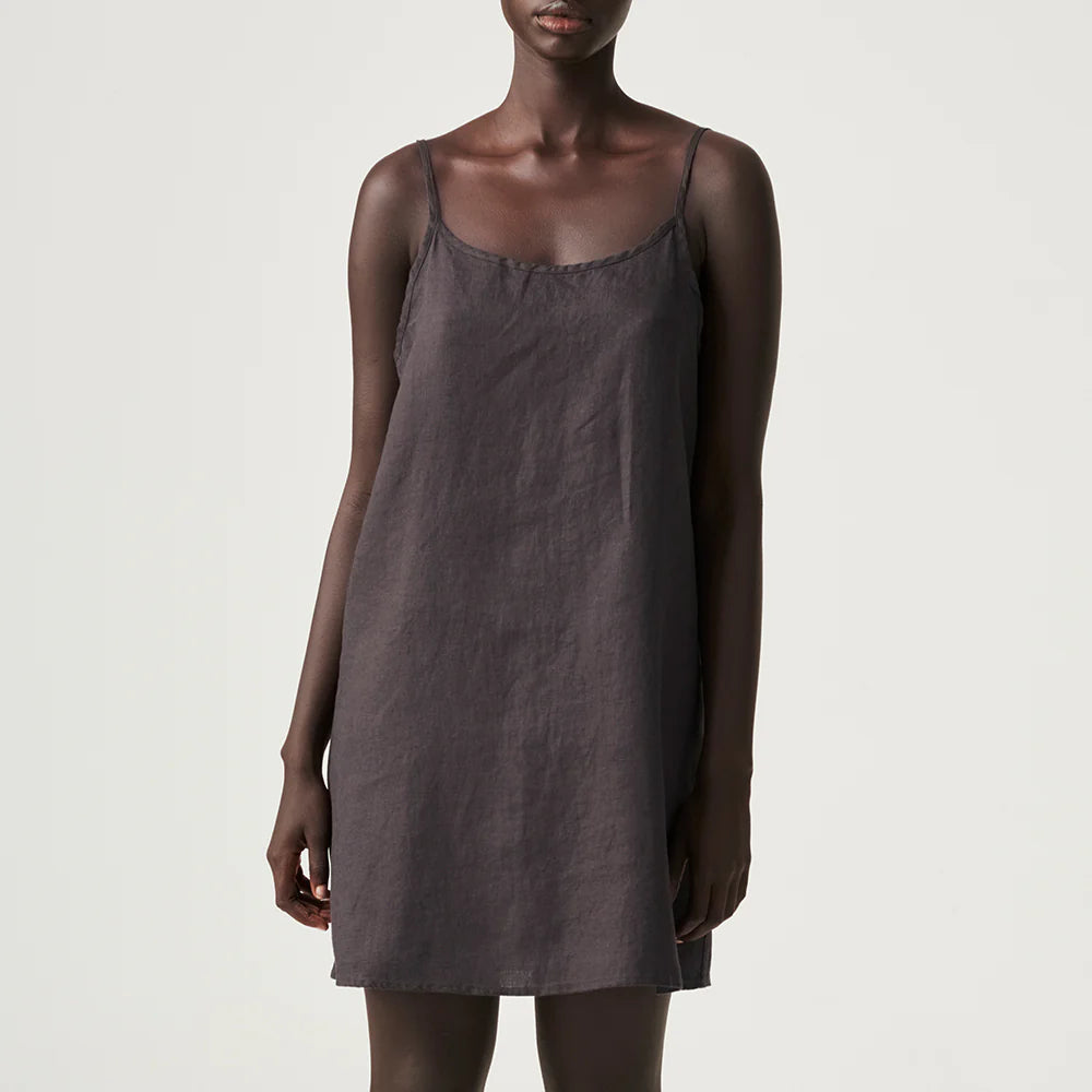 100% Linen Slip Dress | Kohl