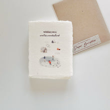 Load image into Gallery viewer, Wishing you Winter Wonderland | Set 5 Cards