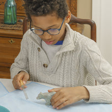 Load image into Gallery viewer, 2 Pack Soapstone Carving Kit | Wolf/Bear