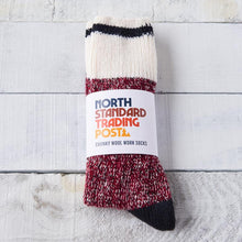 Load image into Gallery viewer, Chunky Wool Work Sock | Red