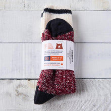 Load image into Gallery viewer, Chunky Wool Work Sock | Red