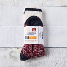 Load image into Gallery viewer, Chunky Wool Work Sock | Red