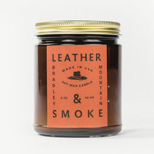 Load image into Gallery viewer, Leather & Smoke Candle