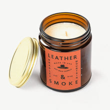 Load image into Gallery viewer, Leather & Smoke Candle