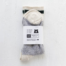 Load image into Gallery viewer, Cotton Camp Sock | Hunter Green