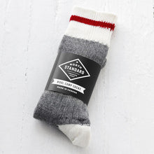Load image into Gallery viewer, Wool Camp Sock | Red
