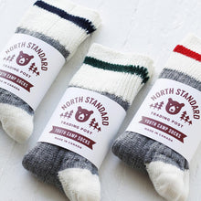 Load image into Gallery viewer, Wool Youth Camp Sock | Hunter