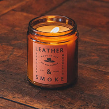 Load image into Gallery viewer, Leather & Smoke Candle