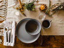 Load image into Gallery viewer, Enamel Bowl Set of 2 | Slate Grey