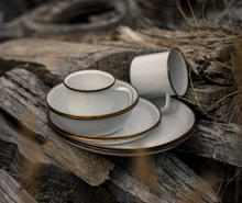 Load image into Gallery viewer, Enamel Cup Set of 2 | Eggshell