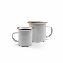 Load image into Gallery viewer, Espresso Enamel Cup Set of 2 | Eggshell